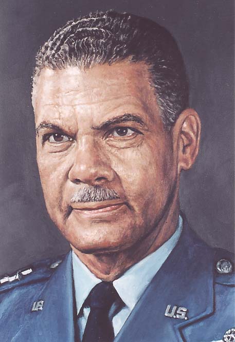 Jeff Whipple portrait of Gen. Benj. O. Davis, Jr.